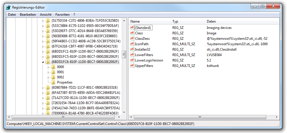 Registry Imaging Devices Registry Imaging Devices